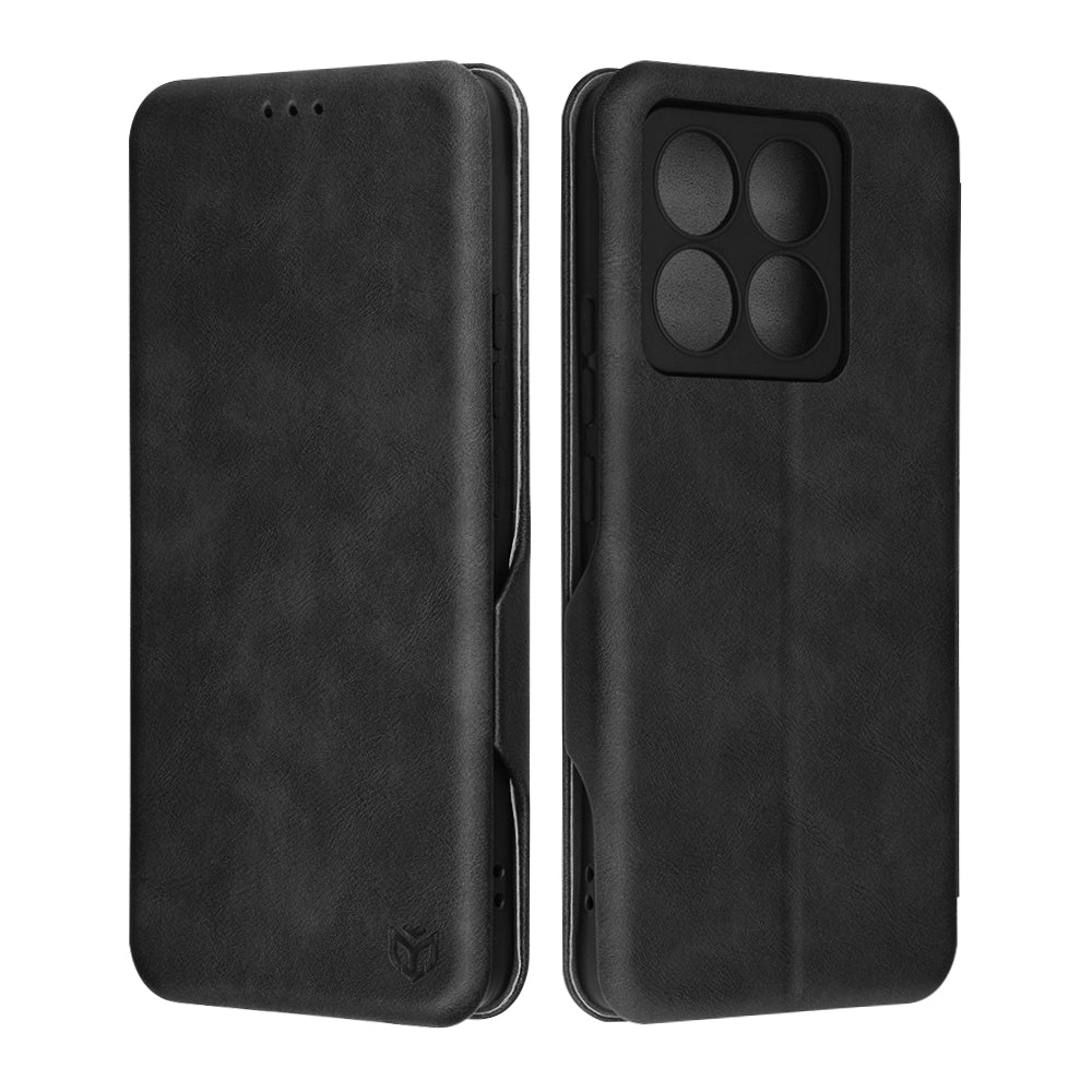 Hoes voor Xiaomi 14T, Techsuit, Safe Wallet Plus, Zwart