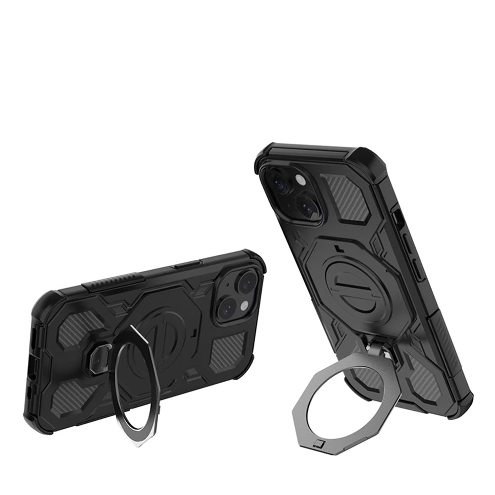 Case for Xiaomi 15T Pro, Techsuit, Carbon Shield Pro, Pink.