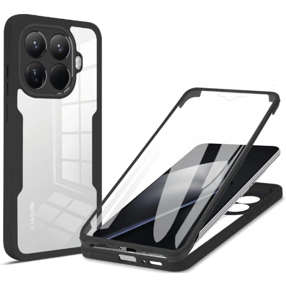Hoes voor Xiaomi 15T Pro, Techsuit, ColorVerse 360, Zwart