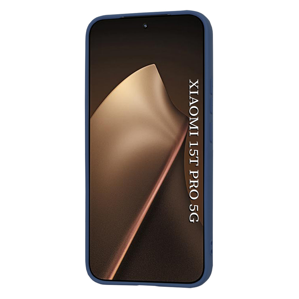 Case for Xiaomi 15T Pro, Techsuit, SoftFlex, Navy Blue