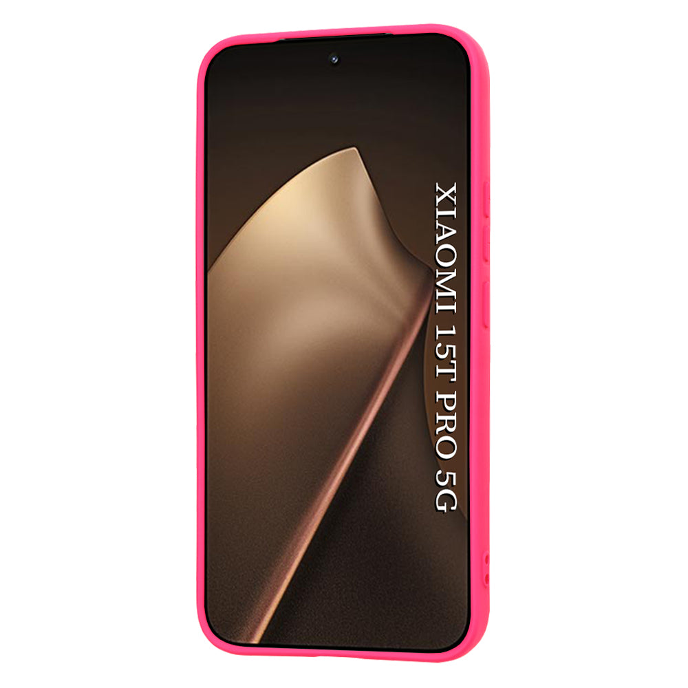 Hoes voor Xiaomi 15T Pro, Techsuit, SoftFlex, Donkerroze