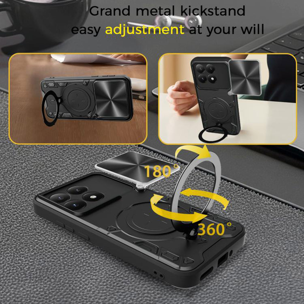 Hoes voor Xiaomi 15T, Techsuit, CamGuard Pro, Paars
