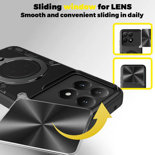 Hoes voor Xiaomi 15T, Techsuit, CamGuard Pro, Roze