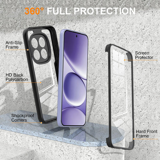 Hoes voor Xiaomi 17T Pro, Techsuit, ColorVerse 360, Zwart