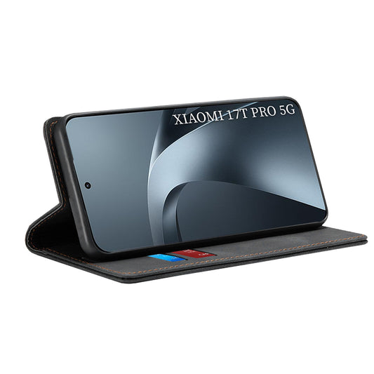 Hoes voor Xiaomi 17T Pro, Techsuit, Confy, Zwart