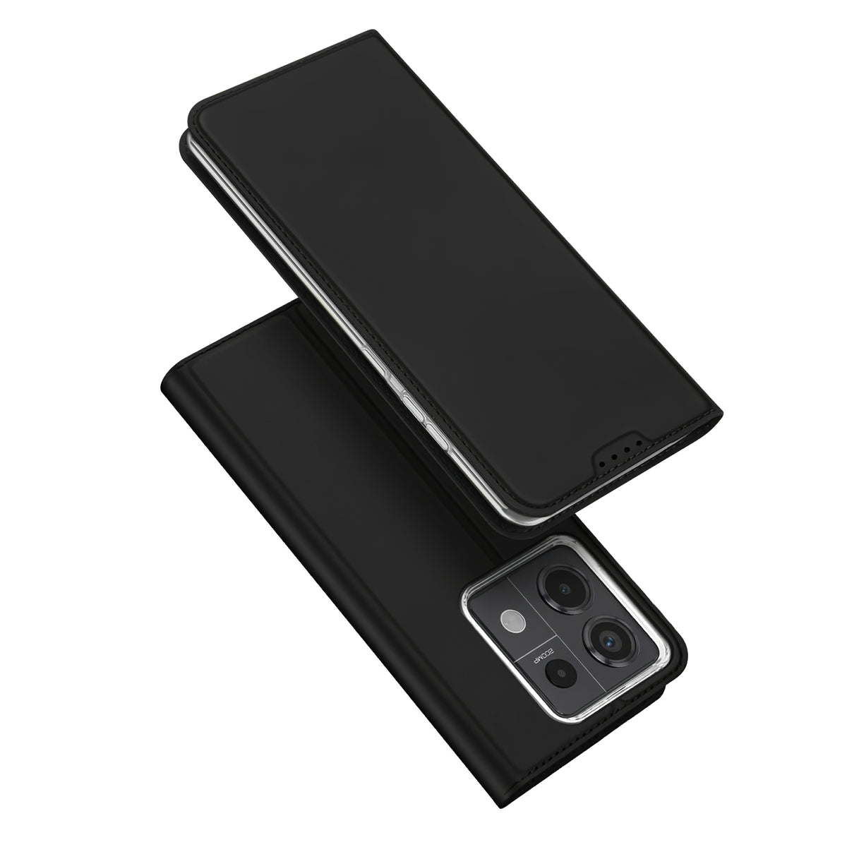 Etui voor Xiaomi Poco X6 / Note 13 Pro 5G, DUX DUCIS, Skin Pro, Zwart