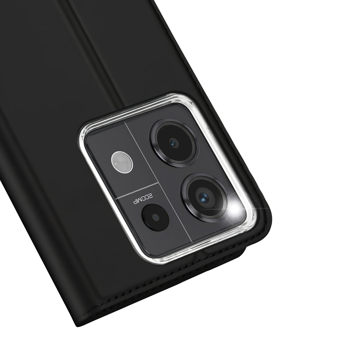 Etui voor Xiaomi Poco X6 / Note 13 Pro 5G, DUX DUCIS, Skin Pro, Zwart