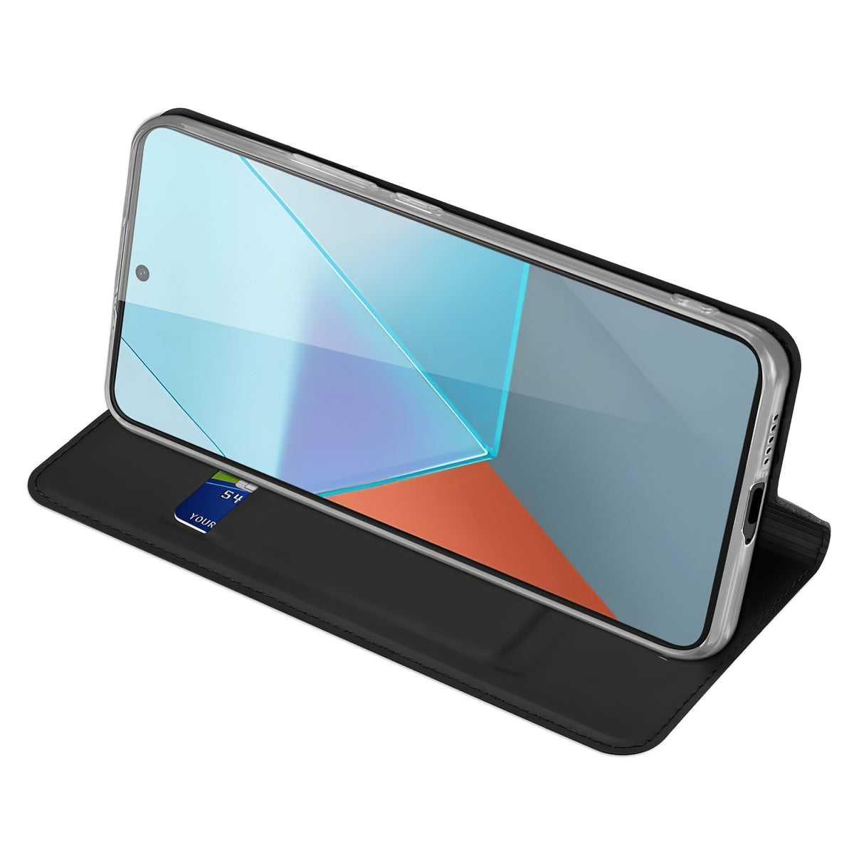Etui voor Xiaomi Poco X6 / Note 13 Pro 5G, DUX DUCIS, Skin Pro, Zwart