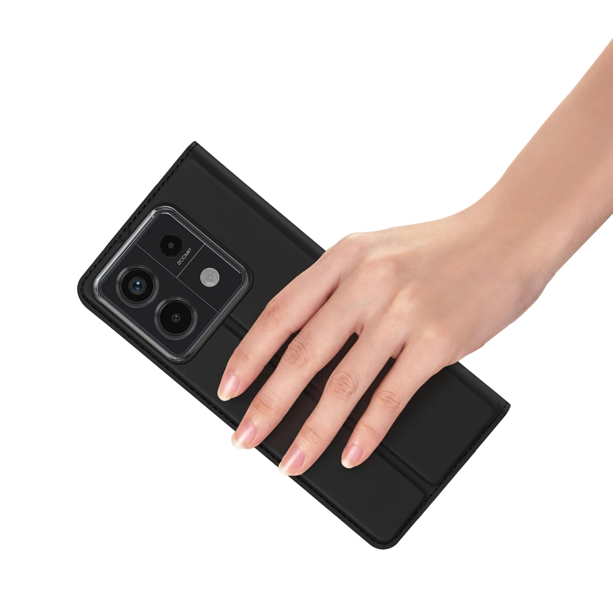 Etui voor Xiaomi Poco X6 / Note 13 Pro 5G, DUX DUCIS, Skin Pro, Zwart