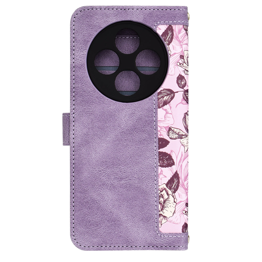 Hoes voor Xiaomi Poco C75 / Redmi 14C, Techsuit, FlipCraft, Paars