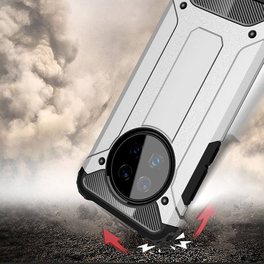 Hoes voor Xiaomi Poco C75 / Redmi 14C, Techsuit, Hybrid Armor, Zwart