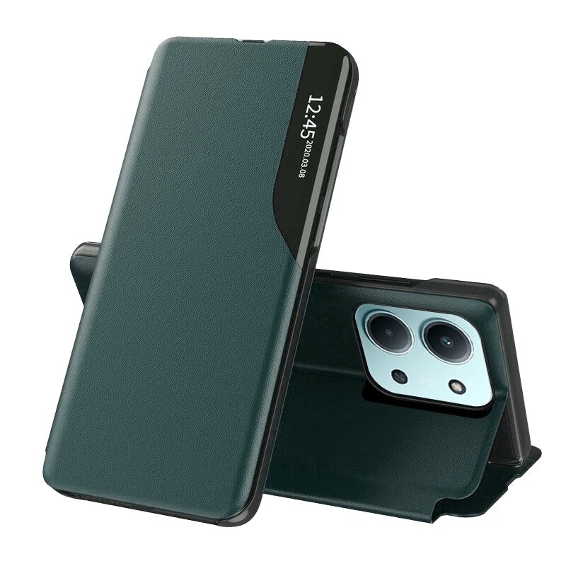 Hoes voor Xiaomi Poco C85 4G / Redmi 15C 5G / 15C 4G, Techsuit, eFold, Donkergroen