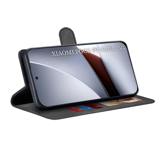Hoesje voor Xiaomi Poco F9 Ultra, Techsuit, Diary Book, zwart