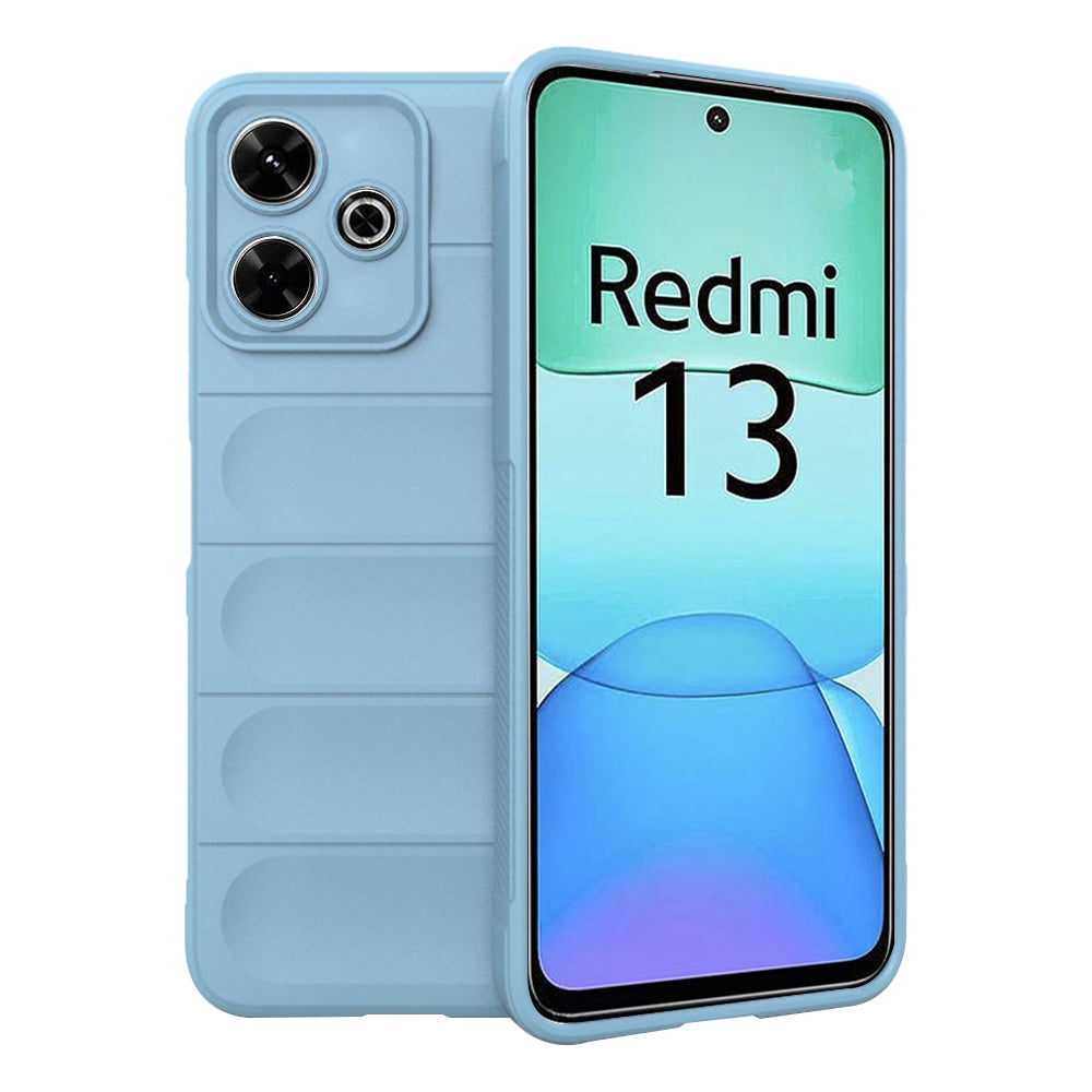 Hoes voor Xiaomi Poco M6 4G / Redmi 13, Techsuit, Magic Shield, Blauw