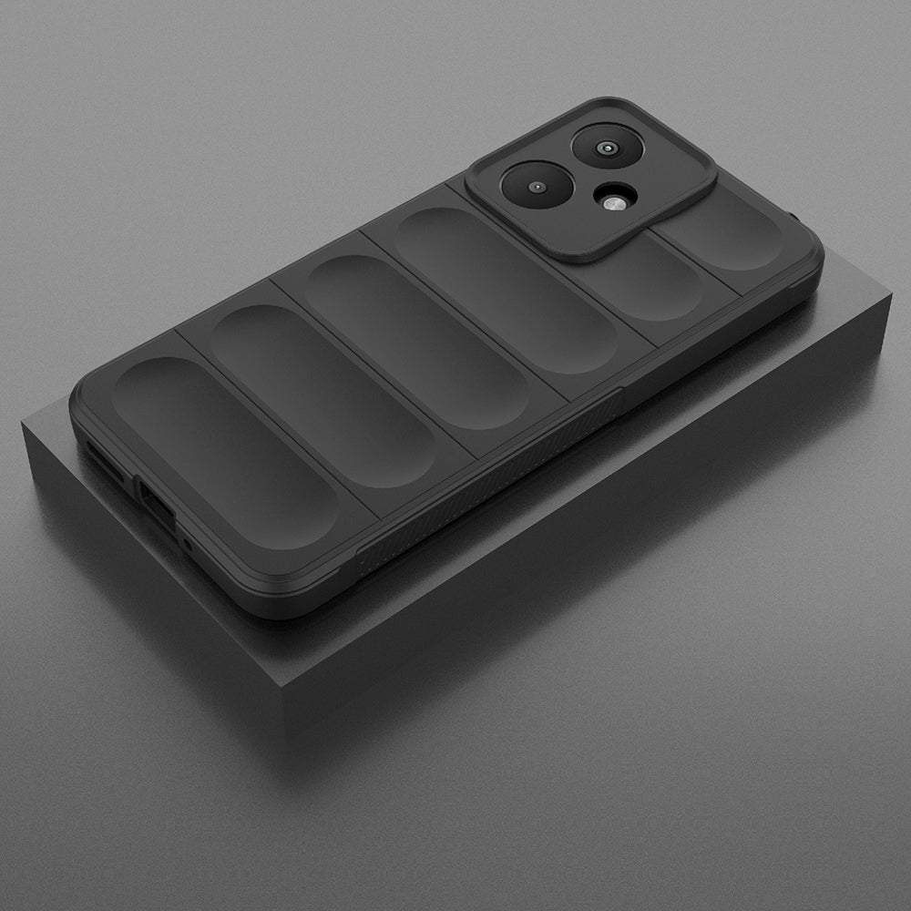 Hoes voor Xiaomi Poco M6 4G / Redmi 13, Techsuit, Magic Shield, Blauw