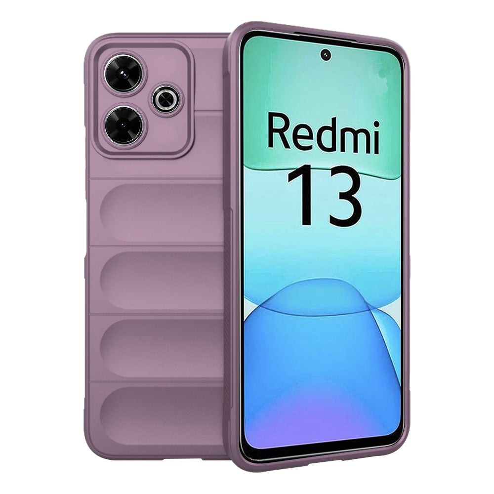 Hoes voor Xiaomi Poco M6 4G / Redmi 13, Techsuit, Magic Shield, Paars