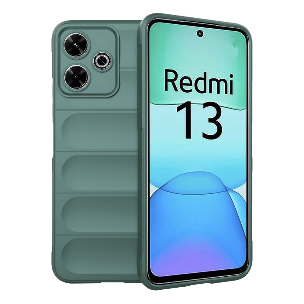 Case for Xiaomi Poco M6 4G / Redmi 13, Techsuit, Magic Shield, Green