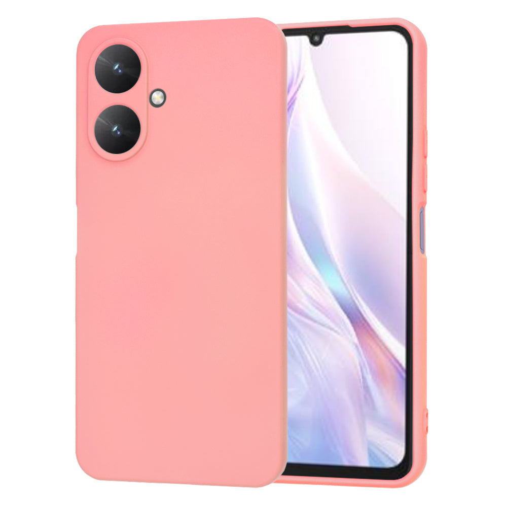 Hoesje voor Xiaomi Poco M6 / Redmi 13C 5G, Techsuit, SoftFlex, Lichtroze