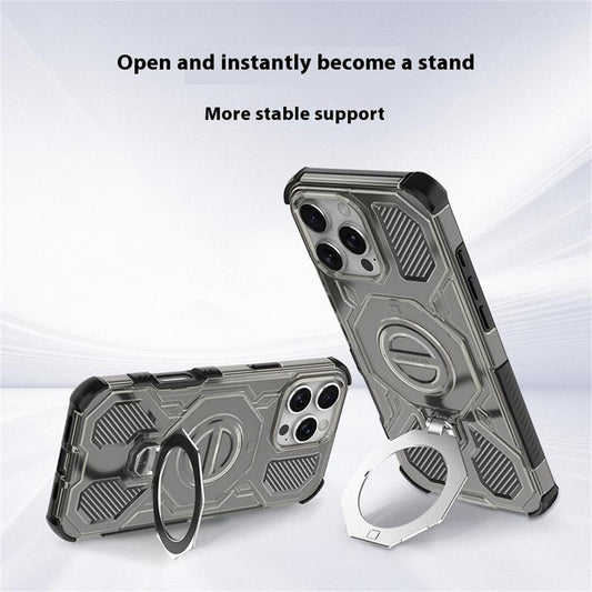 Hoes voor Xiaomi Poco M8 Pro / Redmi Note 15 Pro+ 5G, Techsuit, Carbon Shield Pro, Wit