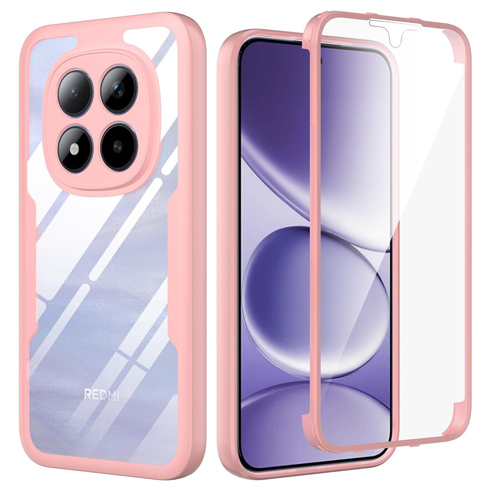 Hoes voor Xiaomi Poco M8 Pro / Redmi Note 15 Pro+ 5G, Techsuit, ColorVerse 360, Roze
