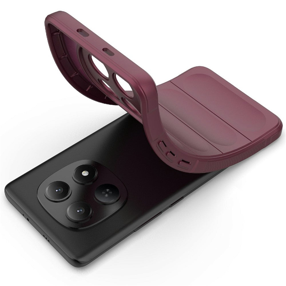 Hoes voor Xiaomi Poco M8 / Redmi Note 15 5G, Techsuit, Magic Shield, Kersenrood