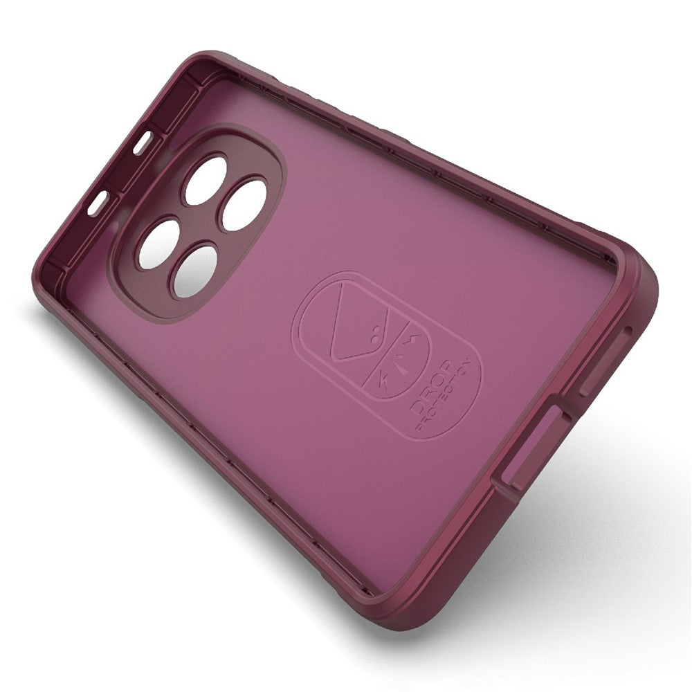 Hoes voor Xiaomi Poco M8 / Redmi Note 15 5G, Techsuit, Magic Shield, Kersenrood