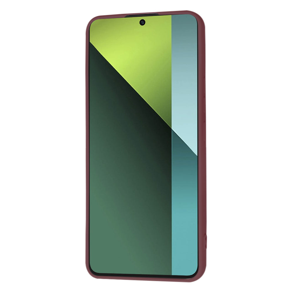 Hoes voor Xiaomi Poco X6 / Redmi Note 13 Pro 5G, Techsuit, SoftFlex, Kersenrood