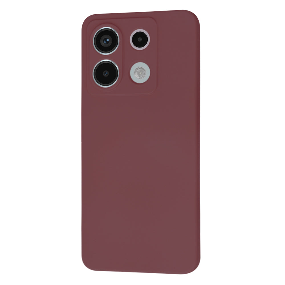 Hoes voor Xiaomi Poco X6 / Redmi Note 13 Pro 5G, Techsuit, SoftFlex, Kersenrood