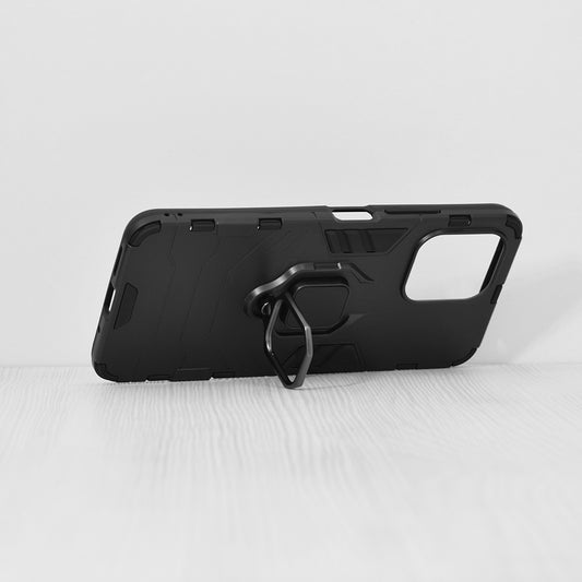 Hoes voor Xiaomi Redmi 12 5G / 12, Techsuit, Shield, Zwart