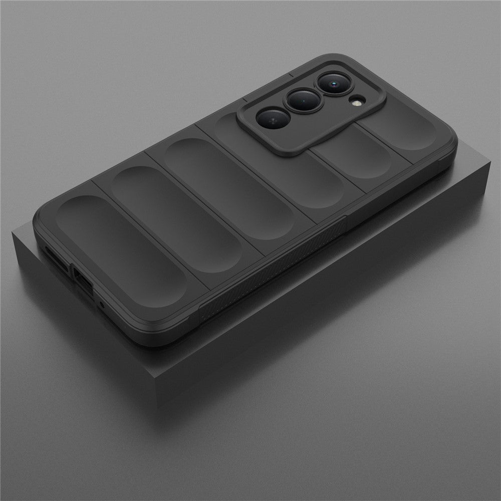 Hoes voor Xiaomi Redmi 15 5G / 15 4G, Techsuit, Magic Shield, Zwart