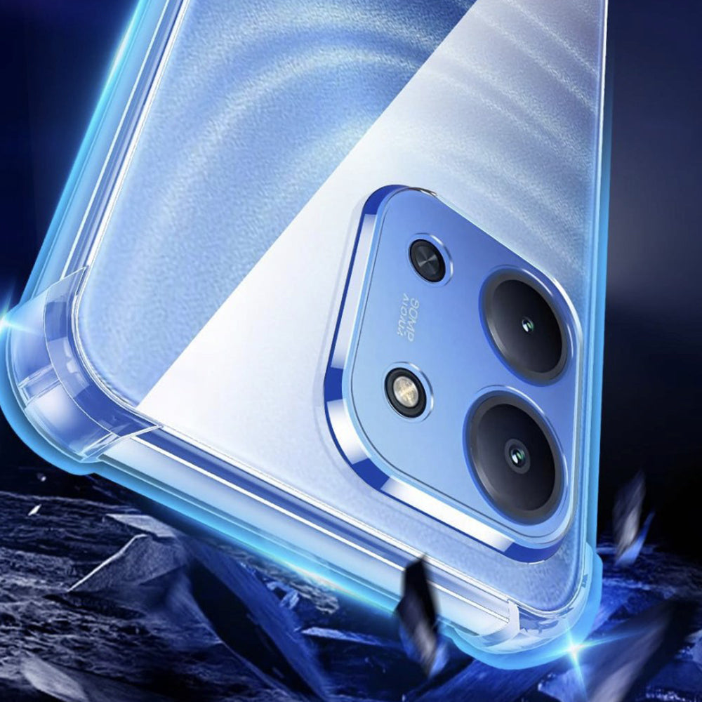 Hoesje voor Xiaomi Redmi 15C 5G / 15C 4G, Techsuit, Schokbestendig Helder, Transparant
