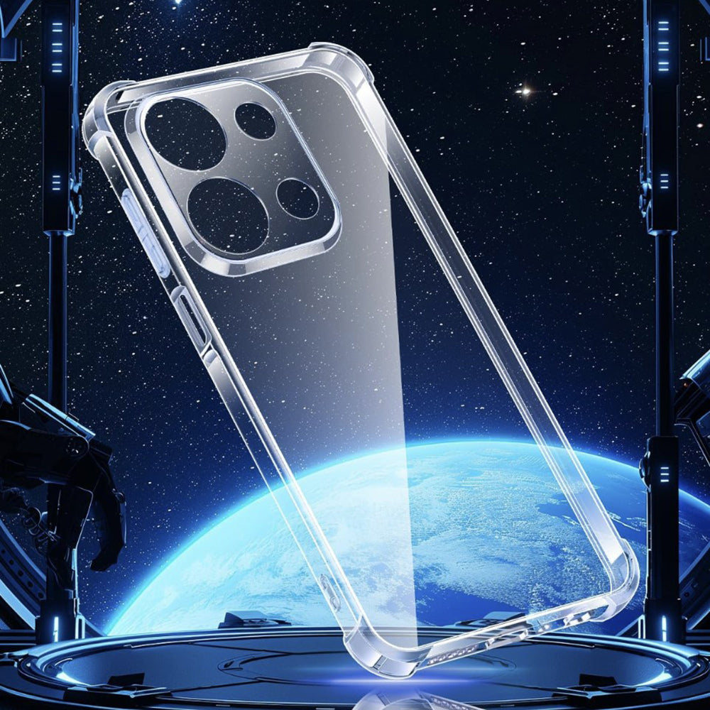 Hoesje voor Xiaomi Redmi 15C 5G / 15C 4G, Techsuit, Schokbestendig Helder, Transparant