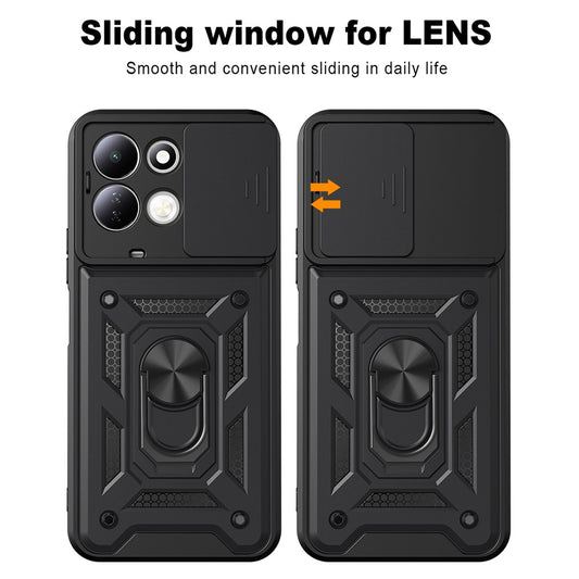 Hoesje voor Xiaomi Redmi 17 5G / 17 4G, Techsuit, CamShield, Goudkleurig