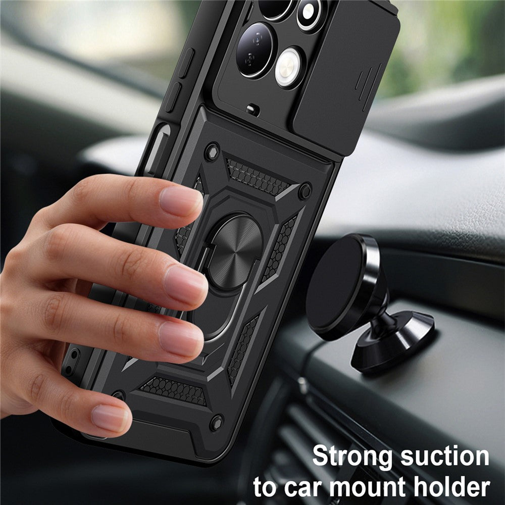 Hoesje voor Xiaomi Redmi 17 5G / 17 4G, Techsuit, CamShield, Roze Goud