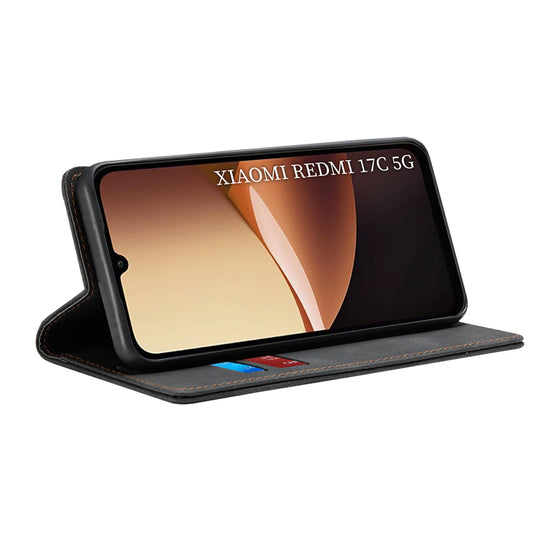 Hoes voor Xiaomi Redmi 17C 5G, Techsuit, Confy, Zwart