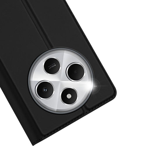 Hoes voor Xiaomi Poco C75 5G / C75 / Redmi 14C, DUX DUCIS, Skin Pro, Zwart