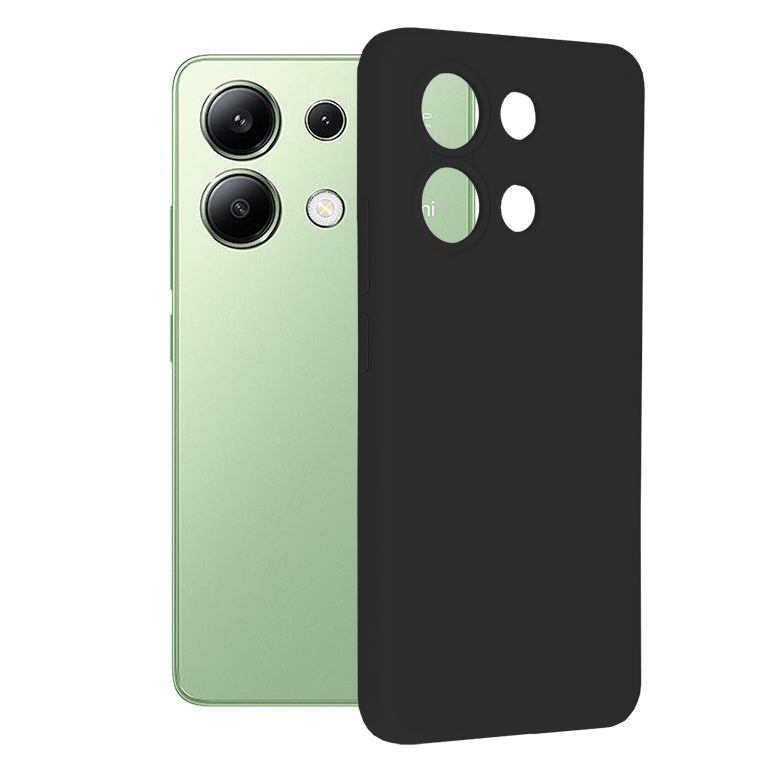 Hoes voor Xiaomi Redmi Note 13 4G, Techsuit, Soft Edge, Zwart