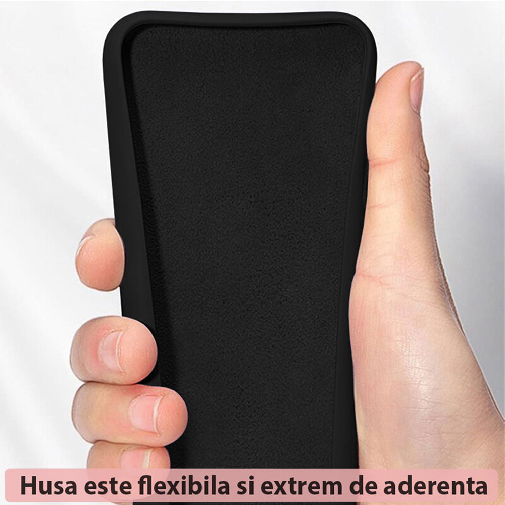 Hoes voor Xiaomi Redmi Note 13 4G, Techsuit, Soft Edge, Zwart