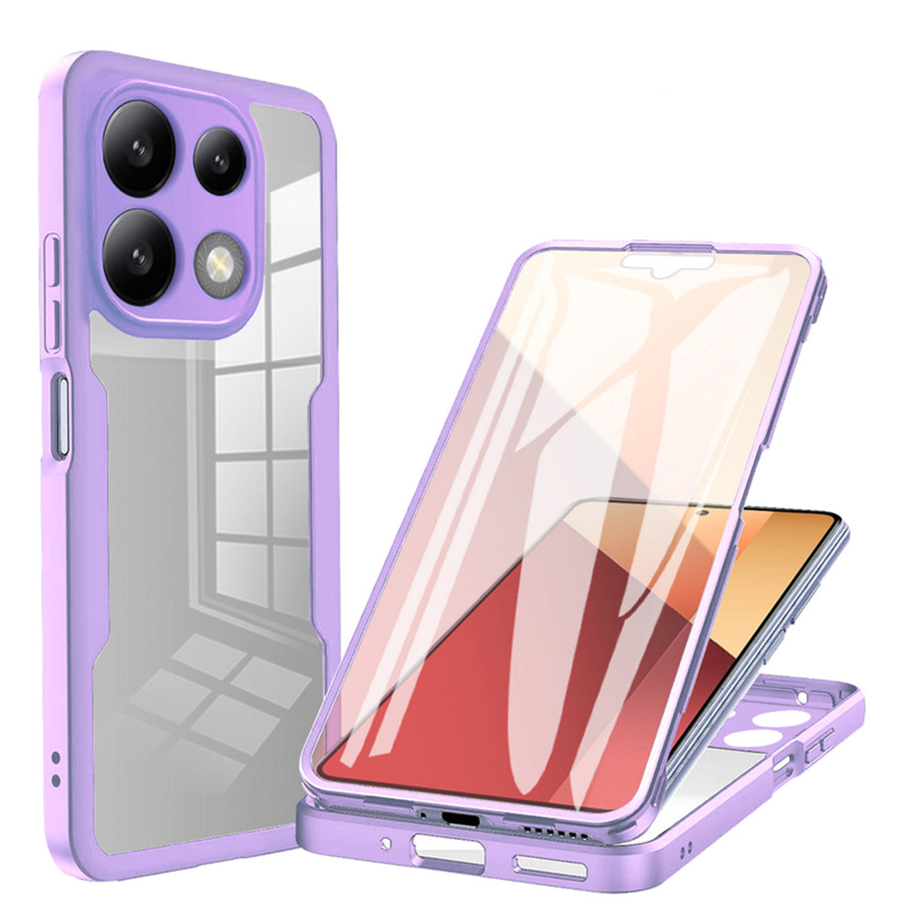 Hoes voor Xiaomi Redmi Note 13 5G, Techsuit, ColorVerse 360, Paars