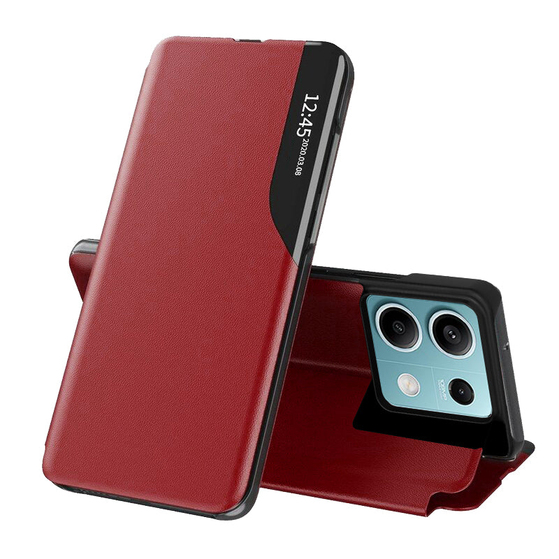 Hoes voor Xiaomi Redmi Note 13 5G, Techsuit, eFold, Rood