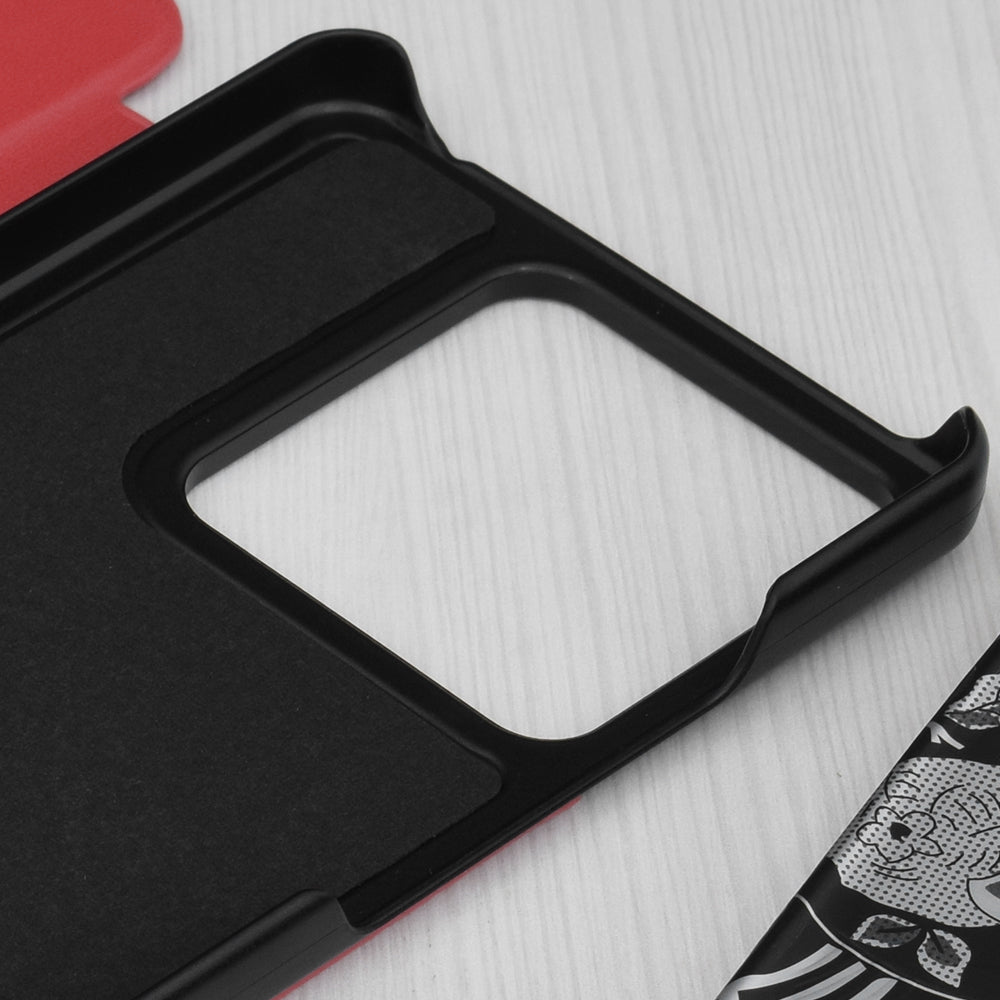 Hoes voor Xiaomi Redmi Note 13 5G, Techsuit, eFold, Rood
