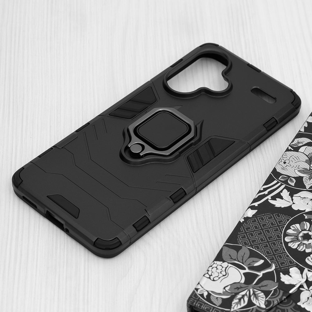 Hoes voor Xiaomi Redmi Note 13 Pro+, Techsuit, Shield, Zwart