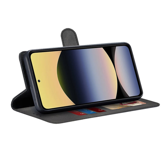 Hoes voor Xiaomi Redmi Note 14 5G, Techsuit, Diary Book, Zwart