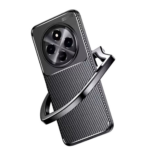 Hoes voor Xiaomi Redmi Note 14 Pro 4G, Techsuit, CarbonFiber, Zwart