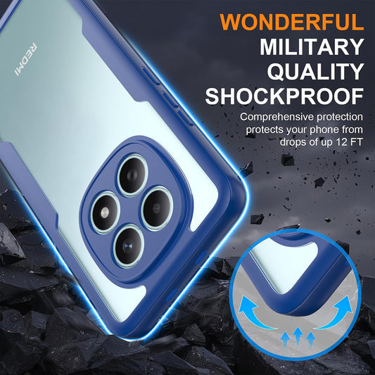 Hoes voor Xiaomi Redmi Note 15 4G, Techsuit, ColorVerse 360, Blauw