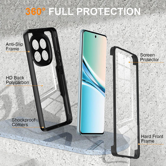 Hoes voor Xiaomi Redmi Note 15 4G, Techsuit, ColorVerse 360, Zwart