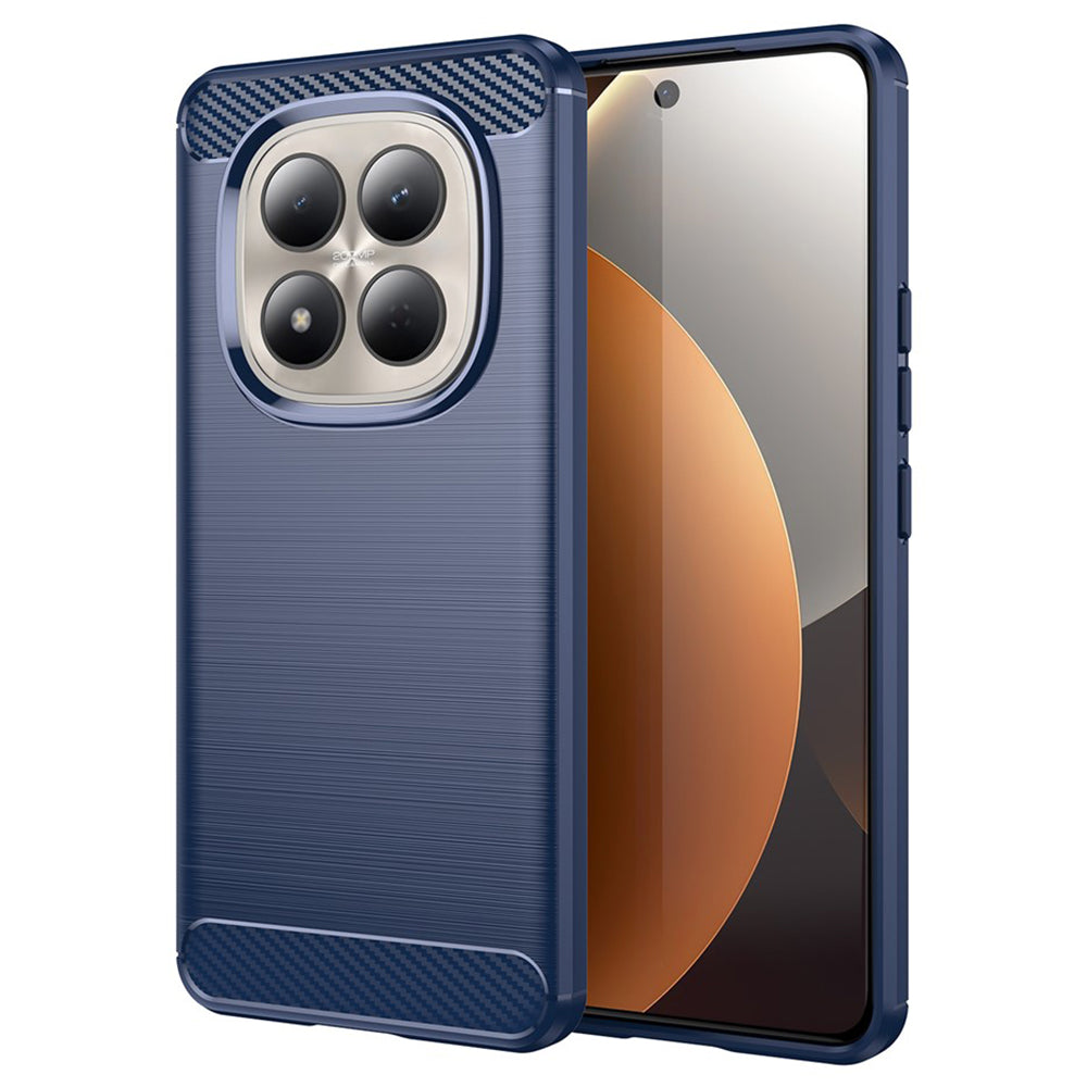 Hoes voor Xiaomi Redmi Note 15 Pro 4G, Techsuit, Carbon, Blauw