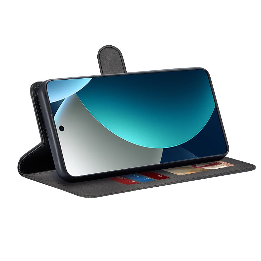 Hoes voor Xiaomi Redmi Note 15 Pro 4G, Techsuit, Diary Book, Zwart