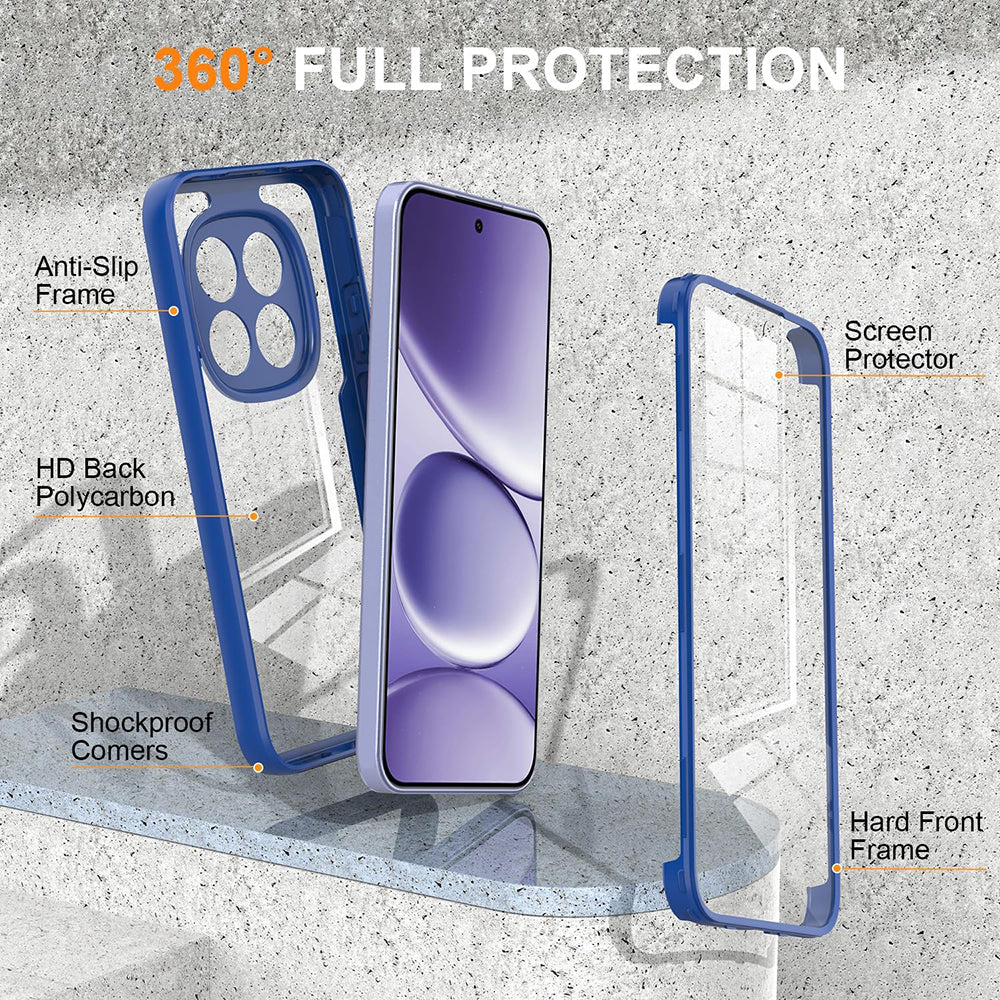Hoes voor Xiaomi Redmi Note 15 Pro 5G, Techsuit, ColorVerse 360, Blauw