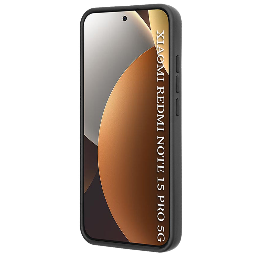 Hoes voor Xiaomi Redmi Note 15 Pro 5G, Techsuit, Glinth, Zwart